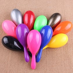 2pcs Maracas Musical Instruments Party Shaker Percussion Funny Toy