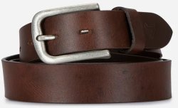 Brando Ocean Leather Basic Belt 40MM Tan - 1412 Tan Small Medium