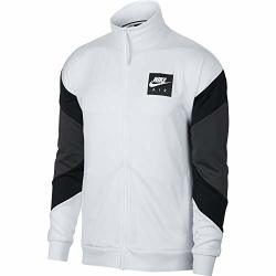 Nike Men's Air Jacket White Black AJ5321 100 L