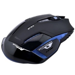 Patuoxun 2500 Dpi Blue Led Wireless Optical Gaming Game Mouse