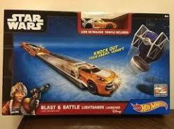 Hot Wheels Star Wars Lightsaber Launcher - Luke Skywalker