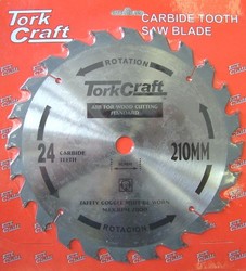 Tork Craft Blade Tct 210 X 24T 30-1-20-16 General Purpose Rip