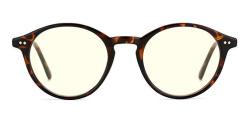 Tijn Blue Light Blocking Glasses Men Women Vintage Thick Round Rim Frame Eyeglasses