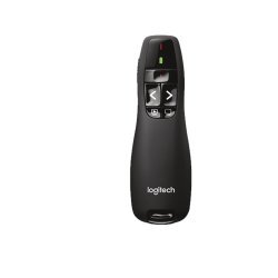 Logitech - R400 Wireless Laser Presentation Remote Black