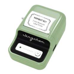 B21 Portable Thermal Label Printer - Green