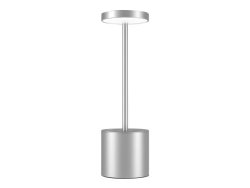Chronos Portable & Rechargeable Lamp Silver