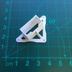 Flying Robot Tiny Whoop 3d Printed Fpv Camera Mount