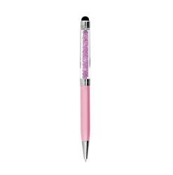 Crystal Stylus Pen In Pink