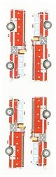 Notions - In Network Mrs Grossman Stickers-fire Engines