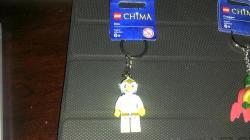Rare Lego Chima Eris Keychain.
