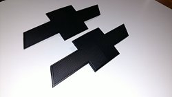 Aftermarket Gm Chevy Bowtie Inserts. Real Plastic Inserts Not Vinyl Overlays. Multiple Colors Available Black
