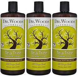 Dr. Woods Pure Tea Tree Castile Soap With Organic Shea Butter 32 Ounce