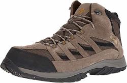 Columbia Men's Crestwood Mid Waterproof Hiking Boot Breathable High-traction Grip