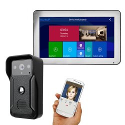Ennio 10 Inch Wifi Wireless Video Door Phone Doorbell Intercom Entry System With HD