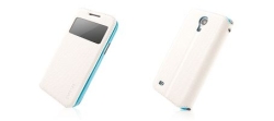 Capdase Folder Case Sider Id Baco For Samsung Galaxy S4 Mini - White & Blue