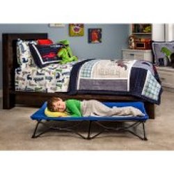 Regalo My Cot Blue Portable Travel Bed With Travel Bag