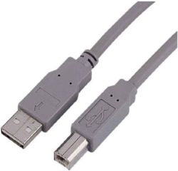 USB 2.0 A-to-b 1.8M Blister - Grey