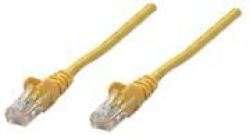 Intellinet Network Cable CAT5E Utp - RJ45 Male RJ45 Male 3.0 M 10 Ft. Yellow Retail Box No Warranty Product Overviewtrusted Connections For