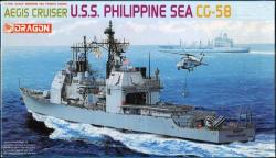 Dragon Plastic Model Kits. 1 700 Scale U.s.s. Philippine Sea Cg-58