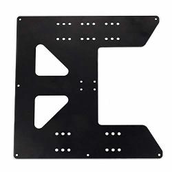 Bczamd Upgrade Y Carriage Anodized Aluminum Plate For A8 Hotbed Support For Anet A8 A6 3D Printers Heated Bed 219X219X3MM Black
