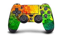 PS4 Dualshock Wireless Controller Pro Console - Newest PLAYSTATION4 Controller With Soft Grip & Exclusive Customized Version Skin Yellow