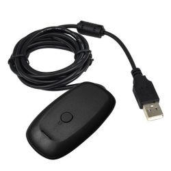 PC Wireless Gaming Controller Receiver For Xbox 360 Black