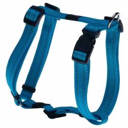 Rogz Utility Reflective H-harness - Lumberjack X Large Turquoise