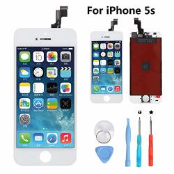 New Sign Iphone 5S 4.0 Inch Screen Replacement Lcd Digitizer Full Assembly Kit Iphone 5S Whtie