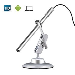 USB Microscope Depstech IP67 Waterproof Digital Endoscope Inspection Camera With Zoom Lens 10X-200X Magnification Cmos Camera For Android Smartphone PC & Macbook Os Computer