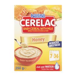 Nestl Cerelac Honey Flavoured Baby Cereal With Milk From 7 12 Months 250 G