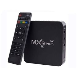 MXQ Pro Android 13 Tv Box Disney+ DSTV Stream Youcine Netflx Preloaded