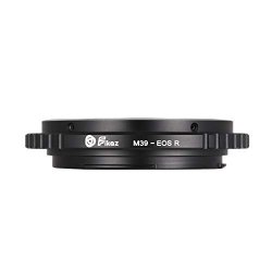 Andoer Fikaz High Precision Lens Mount Adapter Ring Aluminum Alloy For Zenit M39-MOUNT Lens To Canon Eos R rp Rf-mount Mirrorless Camera M39-EOSR
