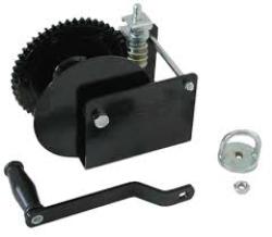 Hand Winch With Worm Gear - Capacity = 1360kg 3000lb