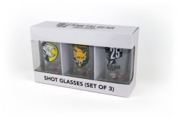 Metal Gear Solid Shotglasses Set Of 3