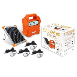 Ecoboxx 90 Portable Solar Power Kit