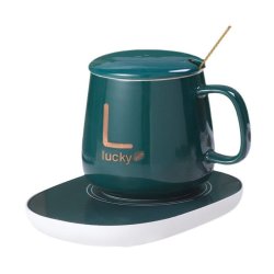 Classy Electric Coffee Warmer Coaster And Mug Set