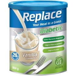 Replace Diabetic Meal Ment Vanilla 850G