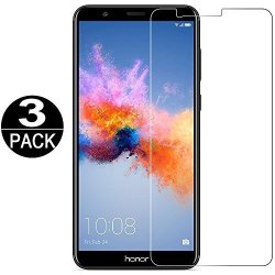 3 Pack Huawei Honor 7X Mate Se Screen Protector Tempered Galss 9H Hardness Anti Scratch Bubble Free HD Clear Tempered Glass Screen Protector Film For Huawei Mate