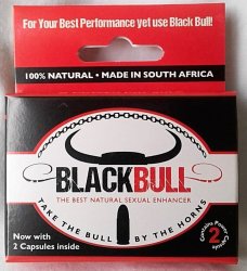 Black Bull Erection Booster Viagra 1 Pack