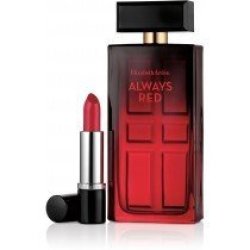 Elizabeth Arden Always Red 100ML Edt +3.5G Moisturizing Lipstick