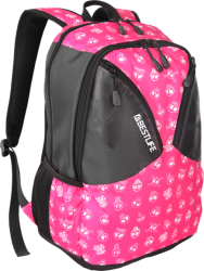 Campus Skulls Laptop Backpack For 15 6" Pink