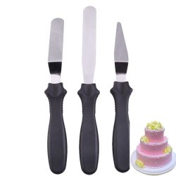 Blade Angled 3PC Spatula Smooth Filling Tool Cutter