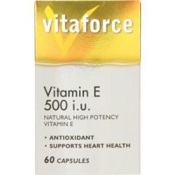 Vitamin E 500IU Caps 60'S