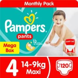 Pampers Pants Size 5 Mega Savings Box 100 Nappies