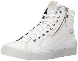 Diesel Men's D-velows D-string Plus Fashion Sneaker White 12 M Us