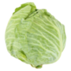 Large Unwrapped Cabbage Single