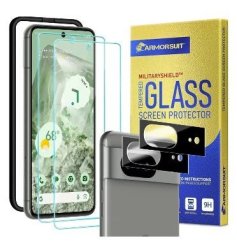ArmorSuit Google Pixel 8 Premium Tempered Glass Screen And Camera Lens Protector 4PK
