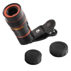 Volkano Optics Series Wide Angle Lens Kit For Cellphones 0.4X Wider
