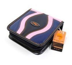 40PCS Cd Wallet Pink Black & Blue