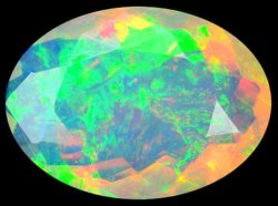 G.i.s.a. Certified 2.38CT Opal - Aaa Grade - Vivid Multi-colour Play Of Fire
